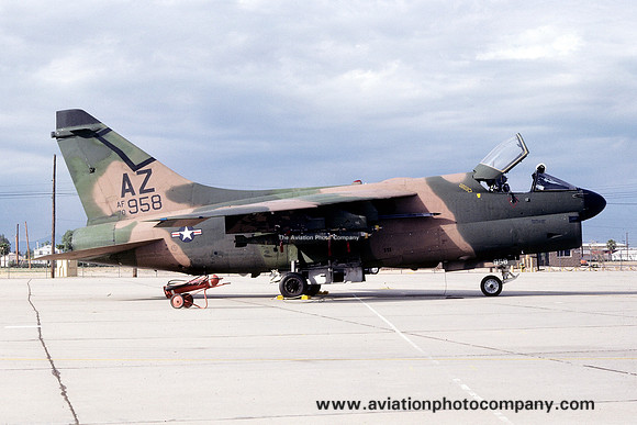 USAF Arizona ANG 152 TFTS LTV A-7D 70-0958/AZ (1980)