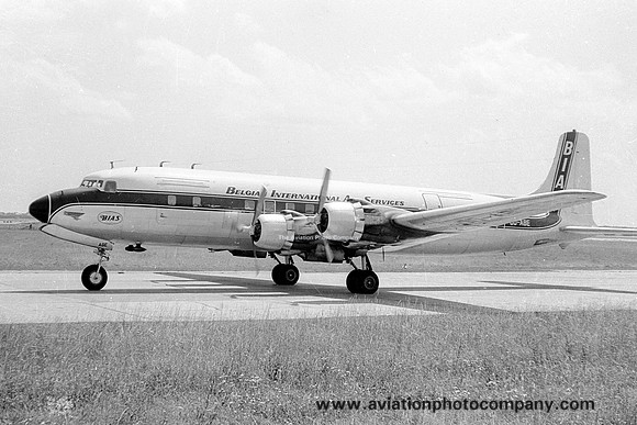 Belgian International Air Services Douglas DC-6B OO-ABE (1968)
