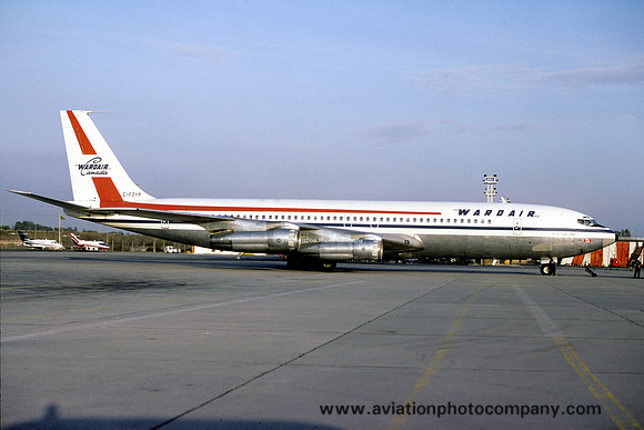 Wardair Boeing 707-300C F-FZYP (1977)