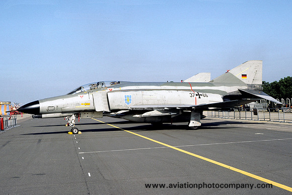 West German AF JBG35 McDonnell F-4F Phantom 37+66 (1983)