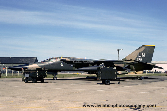 USAF 48 TFW 493 TFS GD F-111F 70-2375/LN (1979)