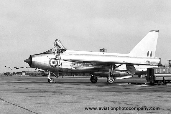 RAF 29 Squadron English Electric Lightning F.3 XP759 at RAF Wattisham (1968)