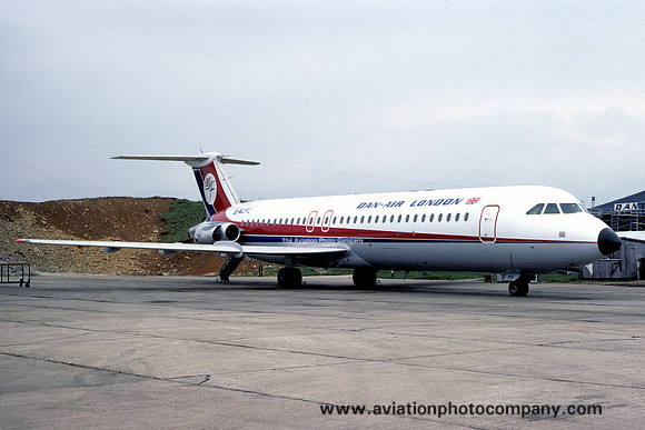Dan Air London BAC-111 G-AZPZ (1981)