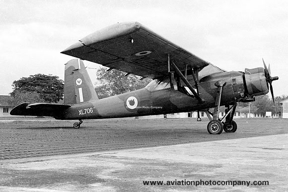 RAF 209 Squadron SAL Pioneer CC.1 XL706 (1966)