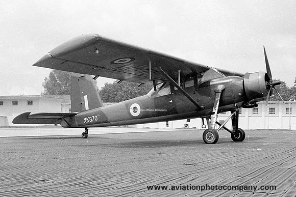 RAF 209 Squadron SAL Pioneer CC.1 XK370 at RAF Seletar (27.08.1966)