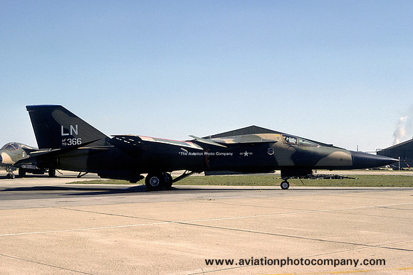 USAF 48 TFW 492 TFS GD F-111F 70-2366/LN (1979)
