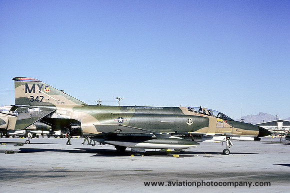 USAF 347 TFW McDonnell F-4E Phantom 67-0349/MY (1980)