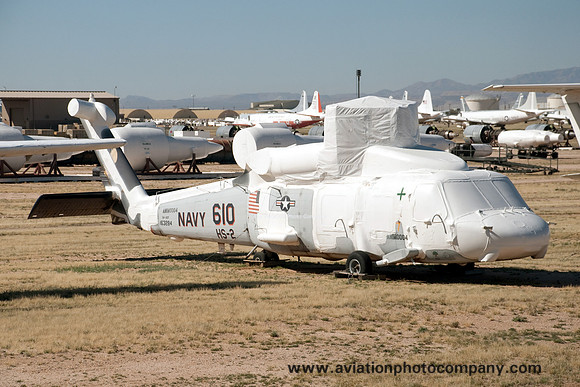 USN HS-2 Sikorsky SH-60F 163284 stored at AMARG Davis Monthan (2013)