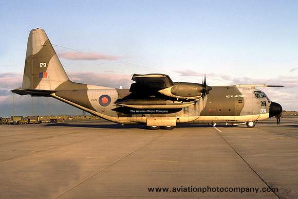 RAF Lyneham Transport Wing Lockheed C-130K Hercules C.1 XV179 (1985)
