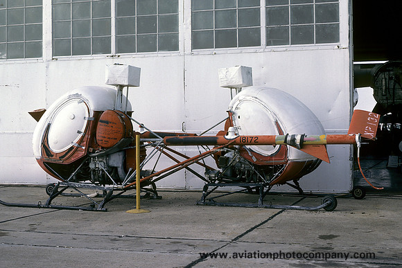 US Army Hughes TH-55A 64-18172 stored at Harlingen (1979)