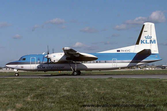 KLM Cityhopper Fokker F-50 PH-KVC (2000)