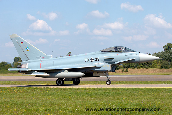 German Air Force JG74 Eurofighter EF-2000 30+39 at the Neuberg Open Day (2013)