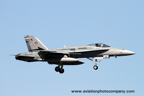 RAAF 77 Squadron McDonnell Douglas F/A-18A A21-40 (2011)