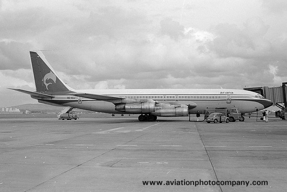 Ariana Afghan/Transasian Boeing 707-100B 9G-ACJ (1978)