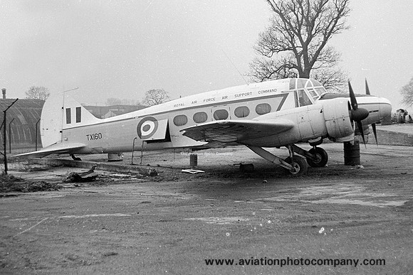 RAF Air Support Command Avro Anson C.19 TX160