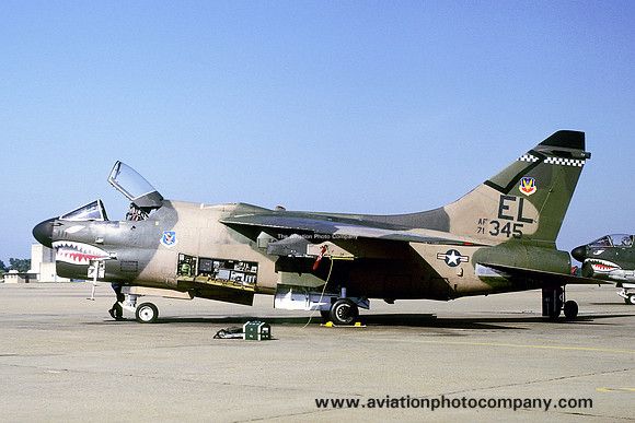 USAF 23 TFW 75 TFS LTV A-7D 71-0345/EL (1979)