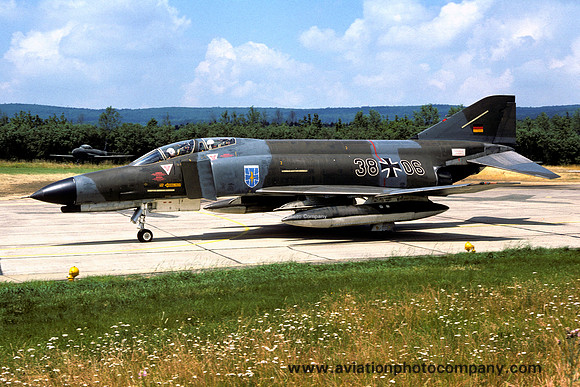 West German AF JBG35 McDonnell F-4F Phantom 38+06 (1977)