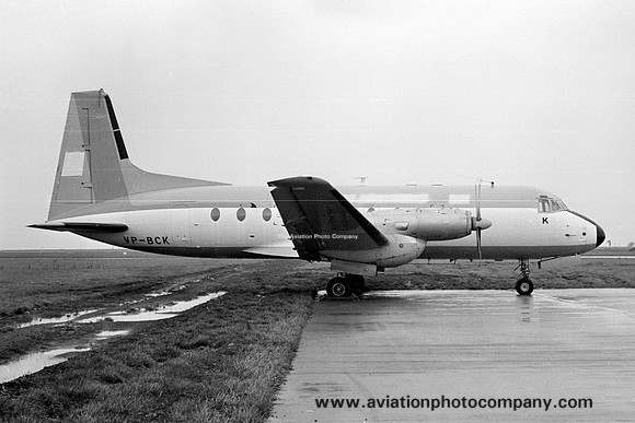 Ex Bahamas Airways Hawker Siddeley HS.748 VP-BCK (1971)