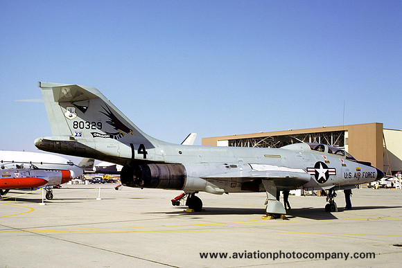 USAF Oregon ANG 123 FIS McDonnell F-101B 58-0329 (1979)