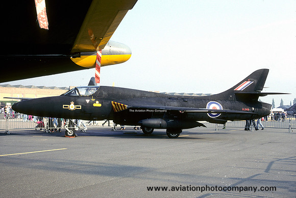RAF 111 Squadron Hawker Hunter T.7 XL568 (1991)