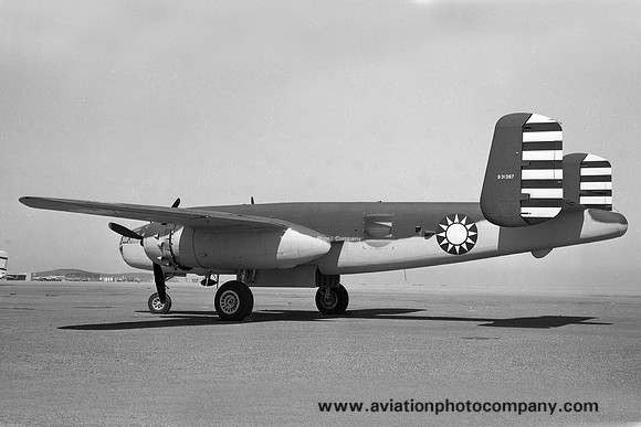Chinese Nationalist Air Force North American B-25J Mitchell B31387 (1948)