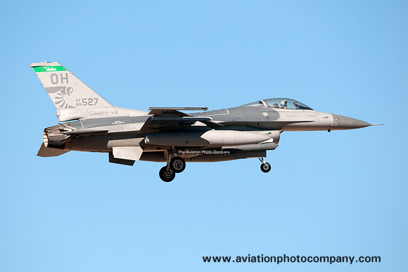 USAF Ohio ANG 112 FS GD F-16C 88-0527/OH at Davis Monthan AFB (2013)