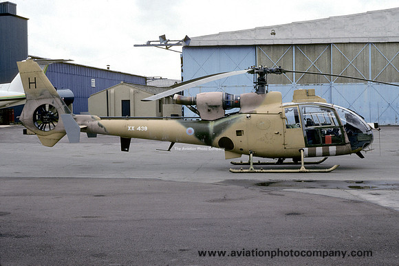 AAC Westland Gazelle AH.1 XX439/H (1992)