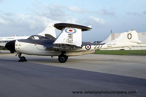 Royal Navy De Havilland Sea Venom FAW.22 WW138 (1992)