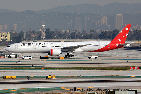 Virgin Australia Boeing 777-300ER VH-VPF at Los Angeles IAP (2013)