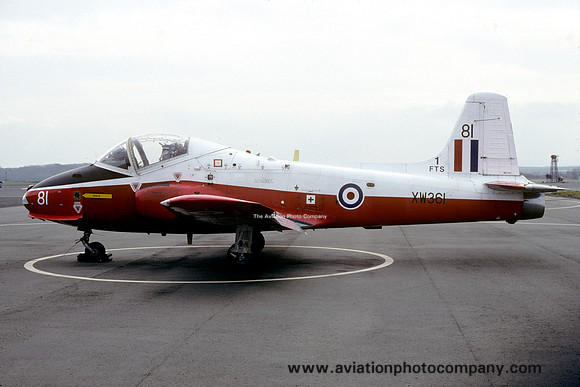 RAF 1 FTS Hunting Jet Provost T.5A XW361/81 (1992)