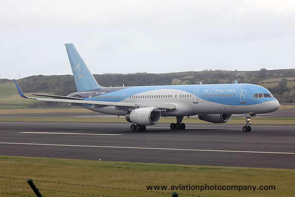 TCS World Travel Boeing 757-200 G-OOBF at Lajes (2015)