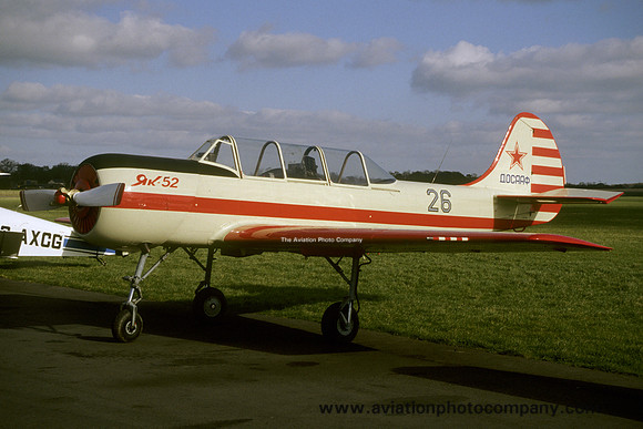 Yakolev Yak-52 G-BVXK (2000)