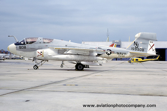 US Navy VAQ-129 Grumman EA-6B 159908/NJ908 (1979)