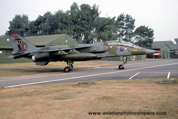 RAF 229 OCU 16 Squadron Sepecat Jaguar T.2 XX144/I (1991)