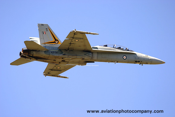 RAAF 2 OCU McDonnell Douglas F/A-18B A21-114 (2005)