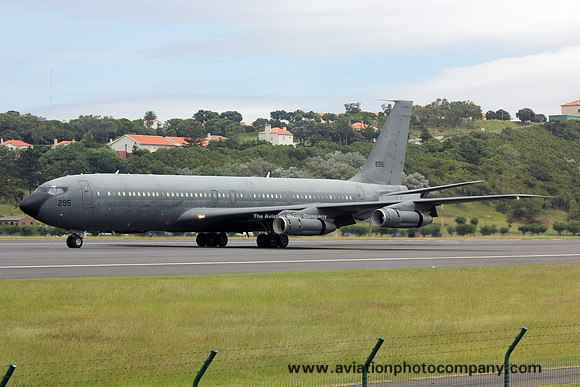 Israeli Air Force 120 Squadron Boeing KC-707 295 at Lajes (2015)