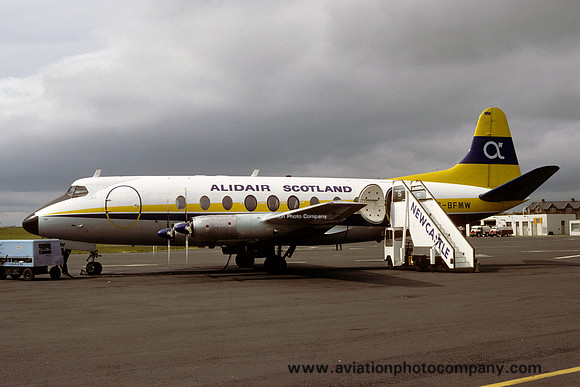 Alidair Scotland Vickers Viscount G-BFMW (1980)