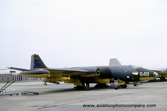 RAF 7 Squadron English Electric Canberra TT.18 WH856/949 (1981)