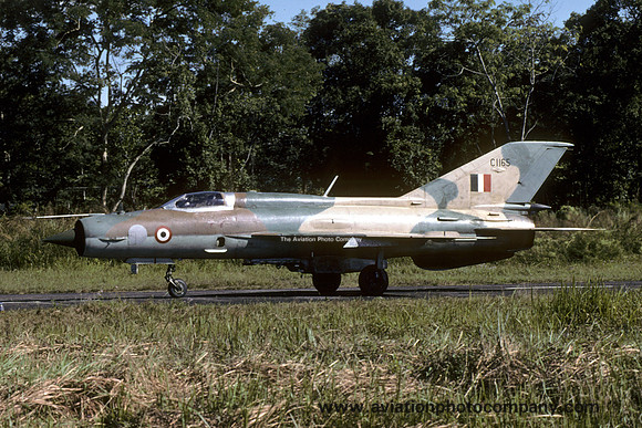 Indian Air Force 52 Squadron Mikoyan MiG-21FL C1165 (2002)