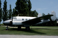 French Air Force Dassault Flamant 124 displayed at Chateadun (1994)