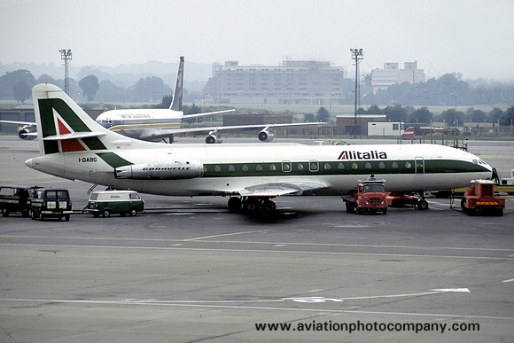 Alitalia Sud Caravelle I-DABG (1973)