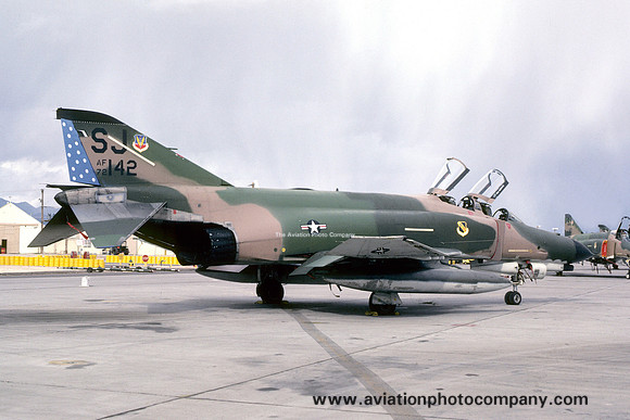 USAF 4 TFW 334 TFS McDonnell F-4E Phantom 72-1142/SJ (1981)