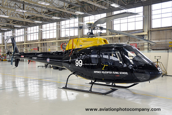 RAF DHFS Aerospatiale Squirrel HT.1 G-DOIT/99 at Shawbury (2013)