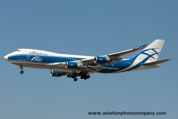Air Bridge Cargo Boeing 747-400F VQ-BUU at Frankfurt (2015)