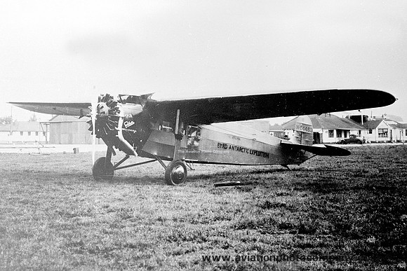 Byrd Antarctic Expedition Fokker Super Universal NC4453
