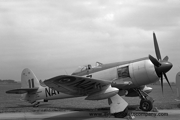 Royal Canadian Navy Hawker Sea Fury FB.11 VX686/137 (1953)
