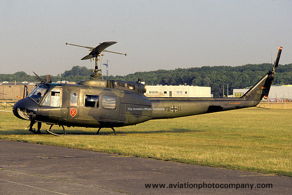 West German Army HFWS Bell UH-1D 72+11 (1991)
