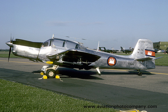 Morane Saulnier MS.733 Alcyon G-SHPW on Cambodian Air Force marks (1981)