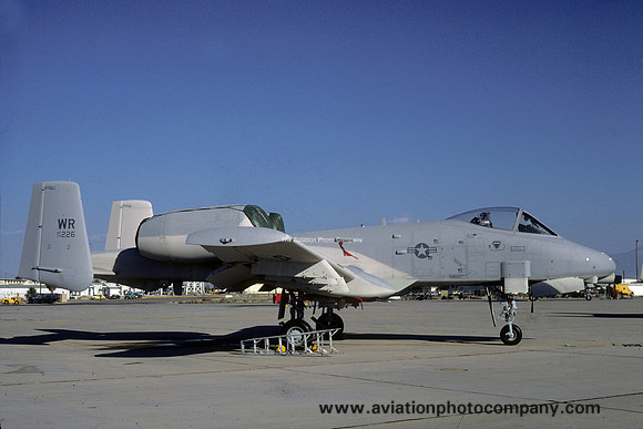 USAF 81 TFW Fairchild A-10A Thunderbot 77-0226/WR