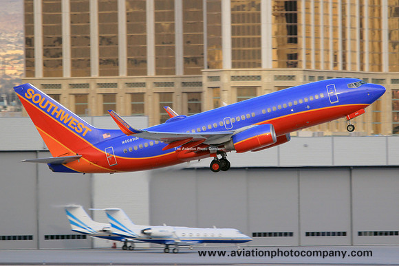 Southwest Boeing 737-700 N498WN at Las Vegas (2014)